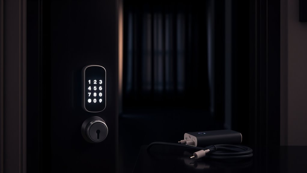 backup power for smart locks