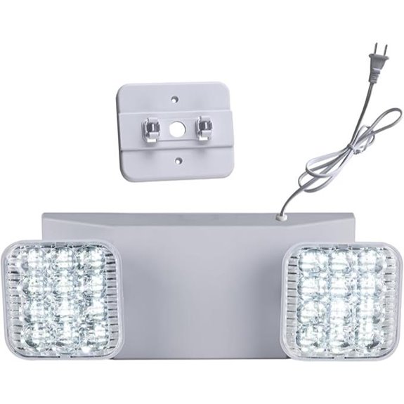LED Emergency Lights with Battery Backup