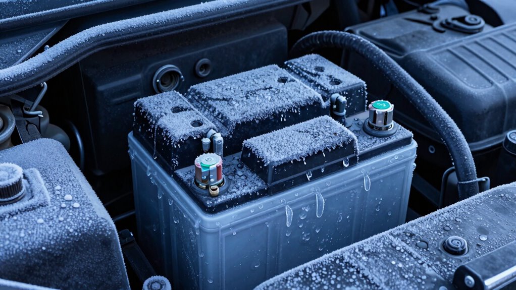 battery performance in cold