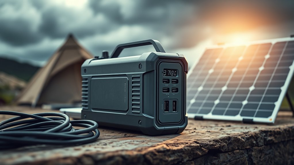 battery power ports recharging