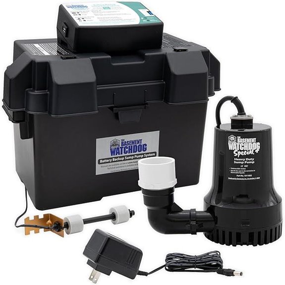 Basement Watchdog CONNECT Battery Backup Sump Pump System