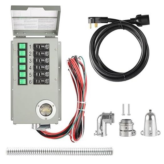Nature's Generator Transfer Switch Kit (6 Circuits)
