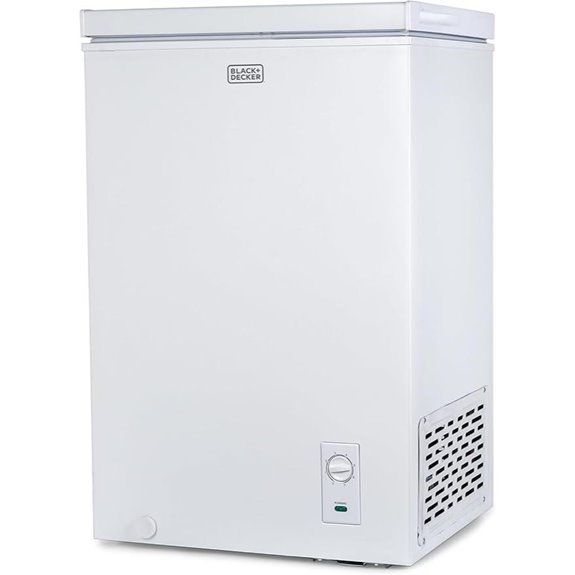 BLACK+DECKER Compact Chest Freezer 2.0 Cu. Ft. White