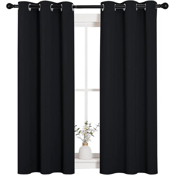 NICETOWN Blackout Window Curtain Panels (Set of 2)