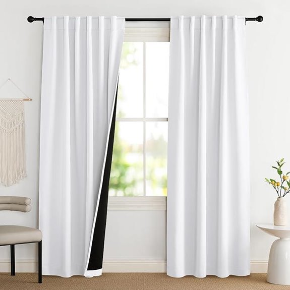 NICETOWN Blackout Window Curtain Panels 2 Pieces