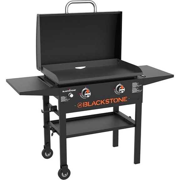 Blackstone 28” Griddle with Hood and Shelves