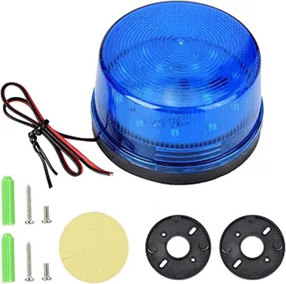 LED Blue Emergency Strobe Light for Security System
