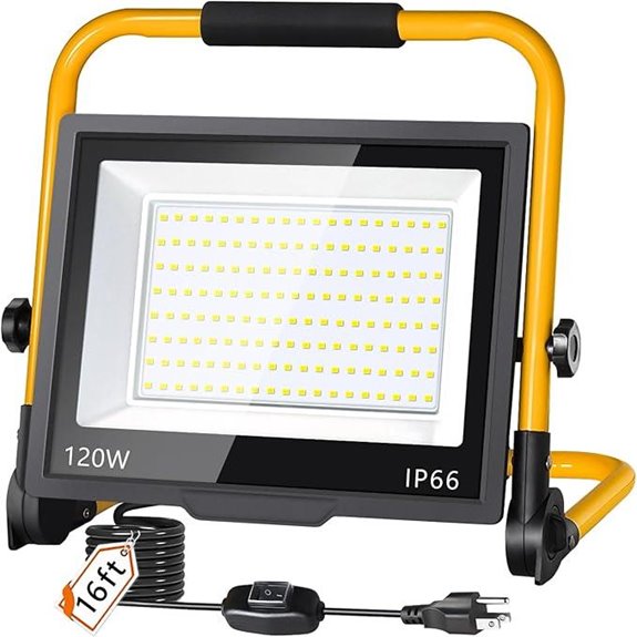 14400LM LED Work Light with Stand and Cord