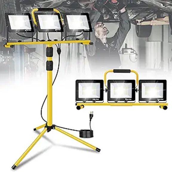 21000Lumens LED Work Light with Adjustable Stand