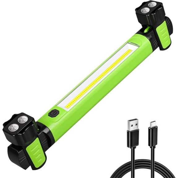 Rechargeable 2500LM LED Work Light with Hooks