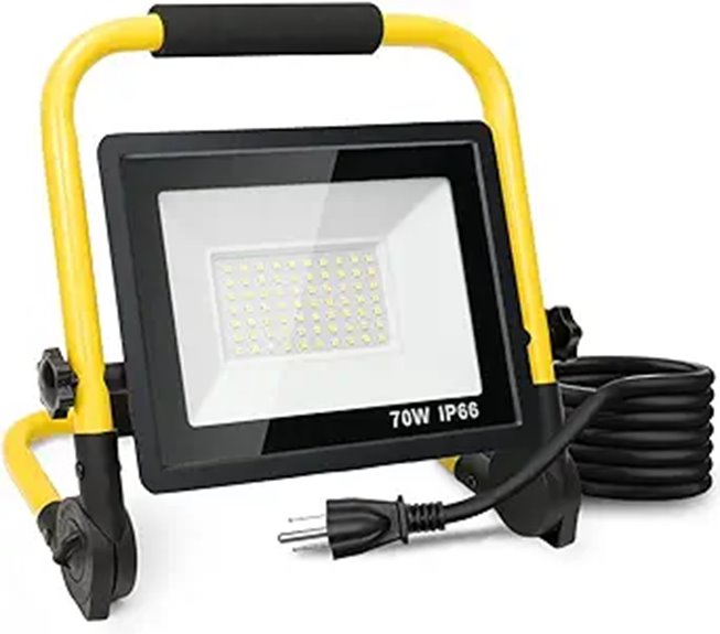 10,000LM Waterproof LED Work Light with Cord