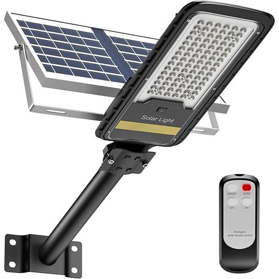 Engrepo Solar Flood Light 15000lm Waterproof Remote Control
