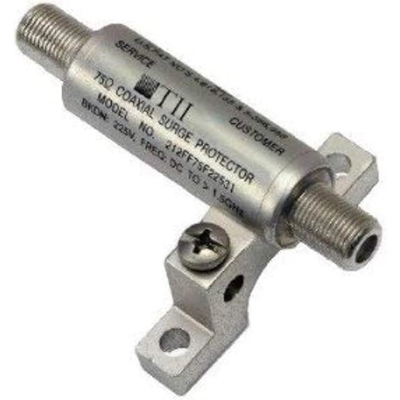 TII 212 Broadband Surge Protector for Cable and Satellite