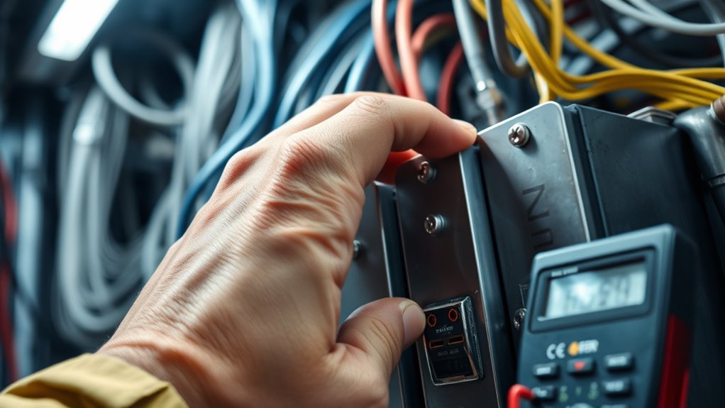 call a licensed electrician