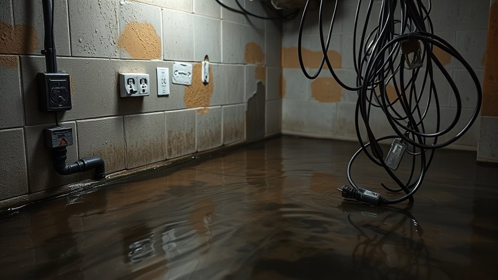 call electrician after flood