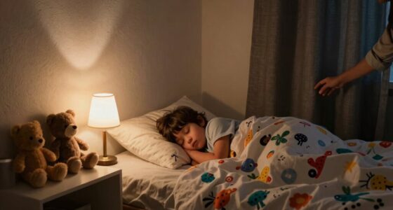 calm bedtime blackout routine