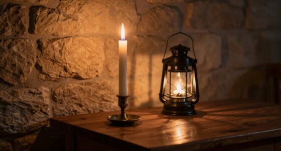 candle safety during outages