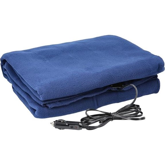 Heated 12V Electric Blanket for Car and Travel