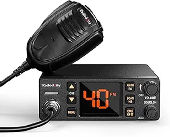 Radioddity CB-606 PRO CB Radio with Emergency Channel