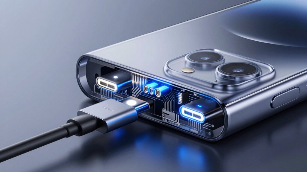 charging devices during power