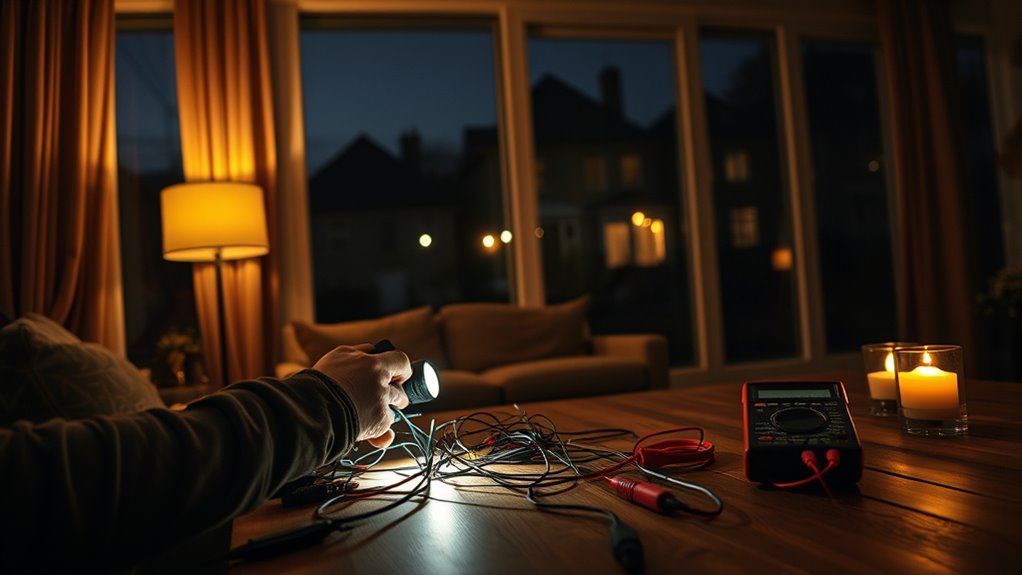 check and reset circuit breakers