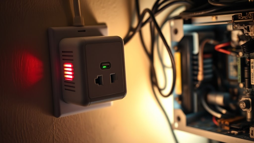 check appliances for damage