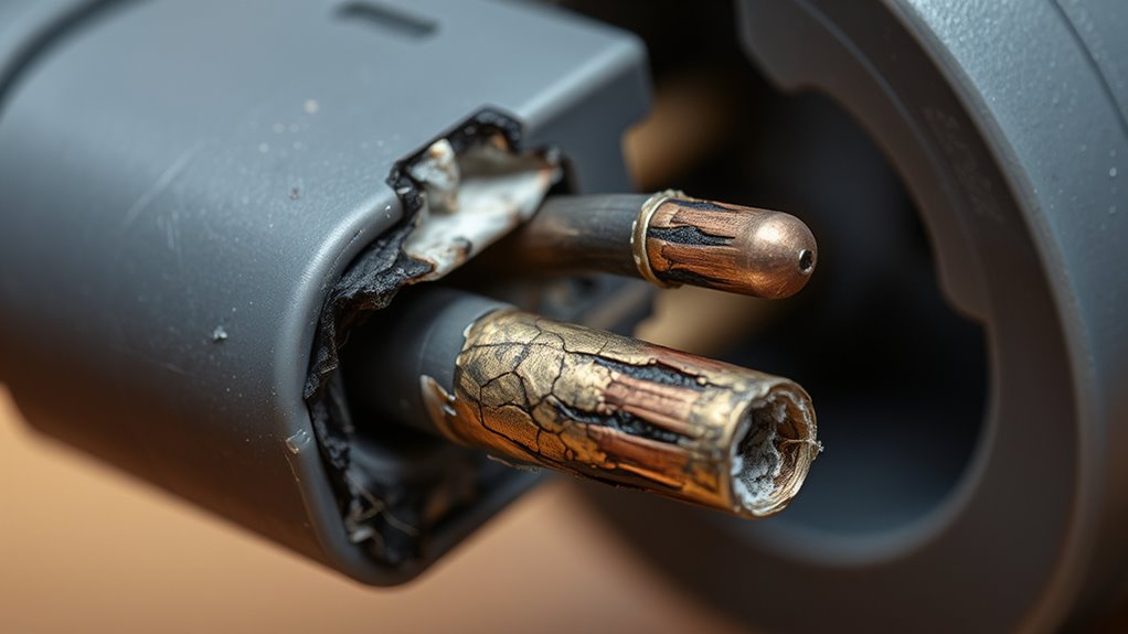 check connectors for damage