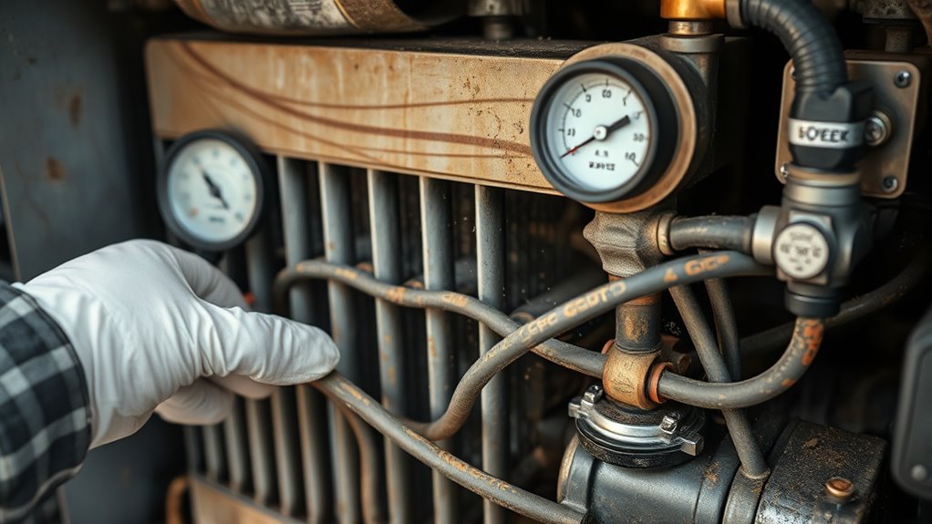 check coolant levels regularly
