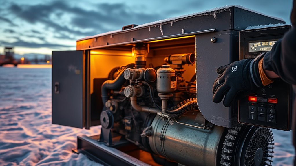 check pre heater functionality daily