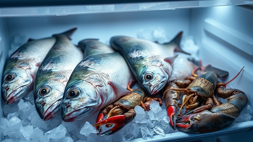 check seafood freshness indicators