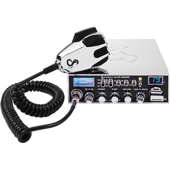 Cobra 29 LTD Chrome CB Radio with 40 Channels