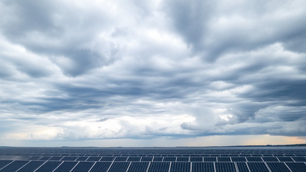 clouds enhance diffuse sunlight