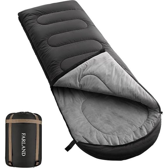 FARLAND Adult Sleeping Bag for Cold Weather Camping