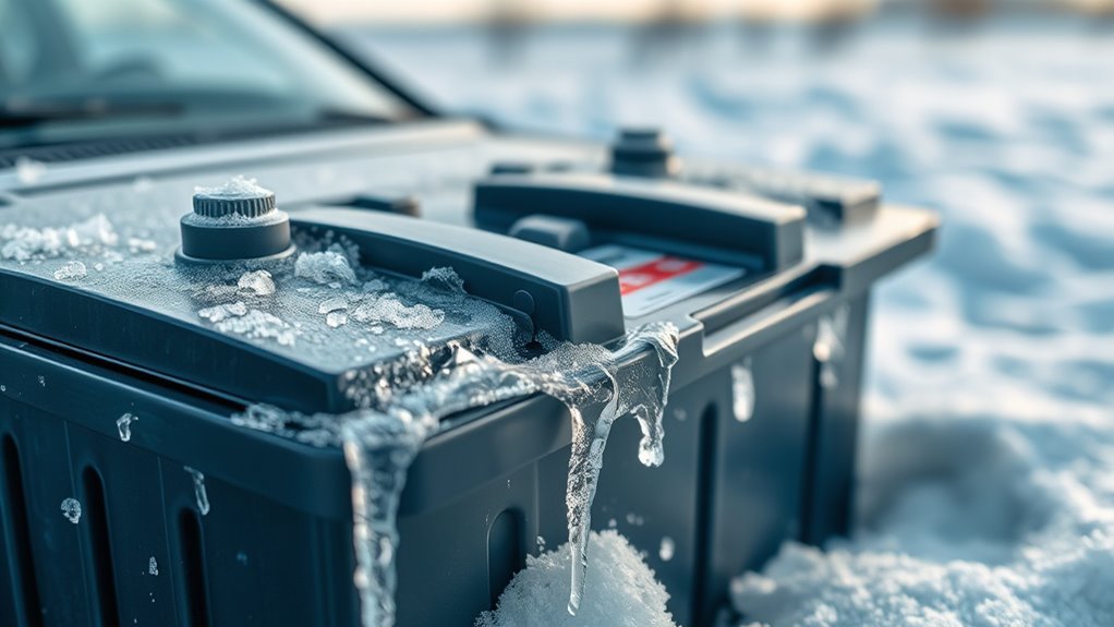 cold weather hampers battery efficiency
