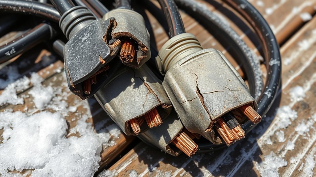 cold weather weakens cords