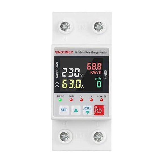 Colorful WiFi Smart Energy Meter with APP Control