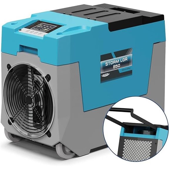 AlorAir 180 PPD LGR Commercial Dehumidifier with Pump