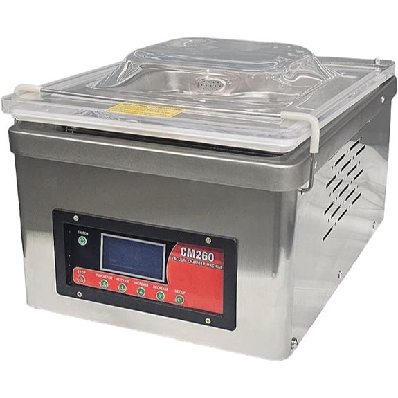 Chamber Vacuum Sealer CM260 for Home & Commercial Use