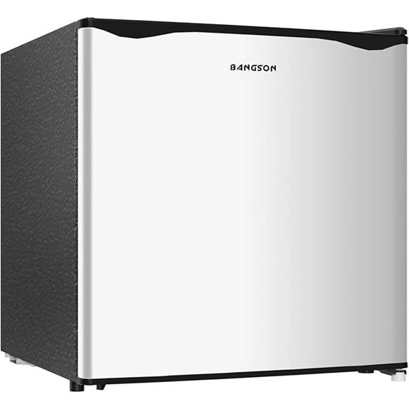 BANGSON 1.6 Cu.Ft Mini Refrigerator with Freezer