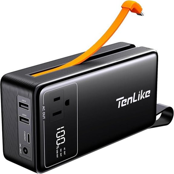 Portable Power Station 99.9Wh with AC & USB Outputs