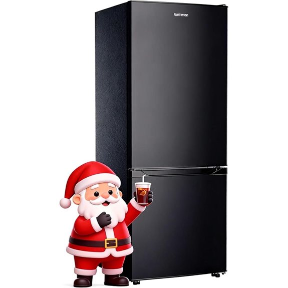 Upstreman 7.1 Cu.Ft Apartment Refrigerator with Freezer