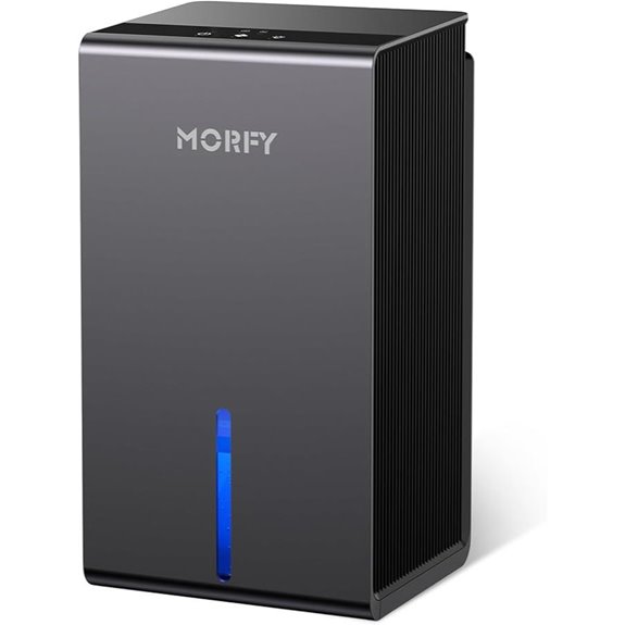 MORFY Small Dehumidifier for Bedroom and Bathroom