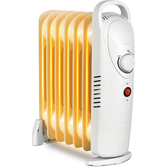 LifePlus Small Oil Filled Space Heater