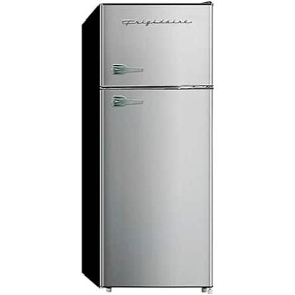 Frigidaire 2-Door Compact Refrigerator-Freezer Platinum