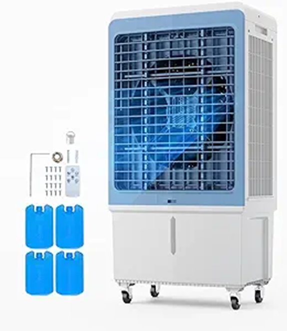 Vevor Evaporative Cooler with Remote and Ice Boxes