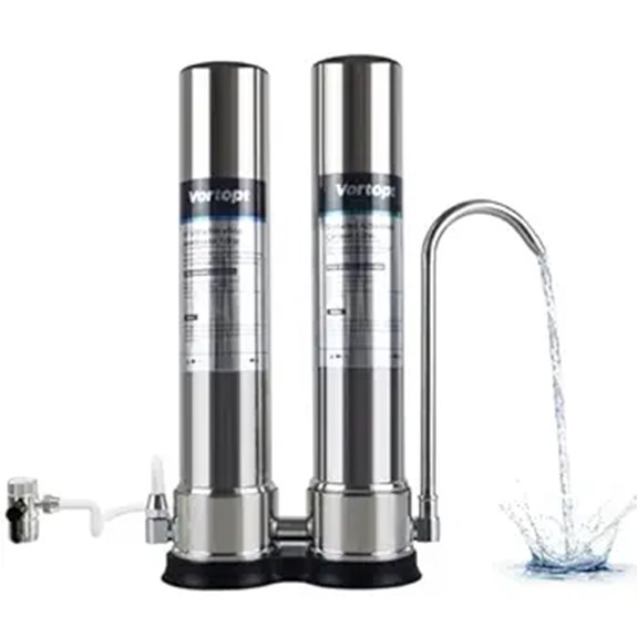VORTOPT Countertop Water Filter System with UF Filter