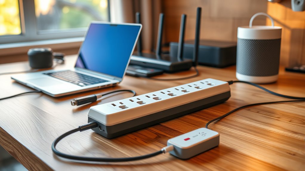 devices protected from voltage surges