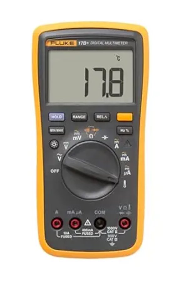 Fluke 17B+ Digital Multimeter for Electrical Testing