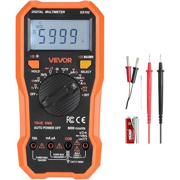 VEVOR Digital Multimeter with TRMS & NCV