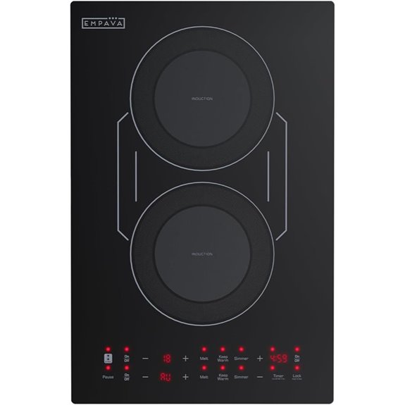 double bridge induction cooktop